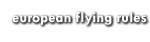 european flying rules